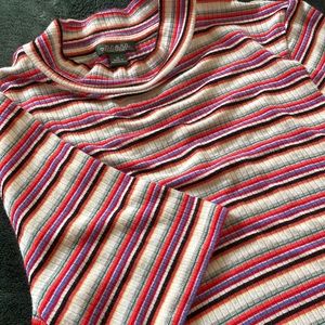 Target striped retro tee